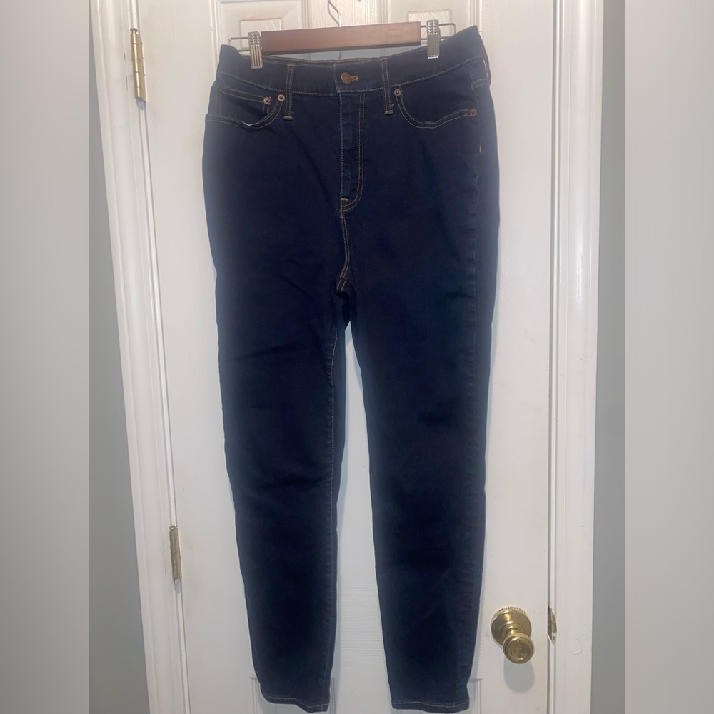 J crew dark denim jeans !